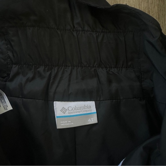 Columbia Unisex Waterproof Snow Pant Adventure Ride Bib, Size 4T Black Excellent - Picture 4 of 9